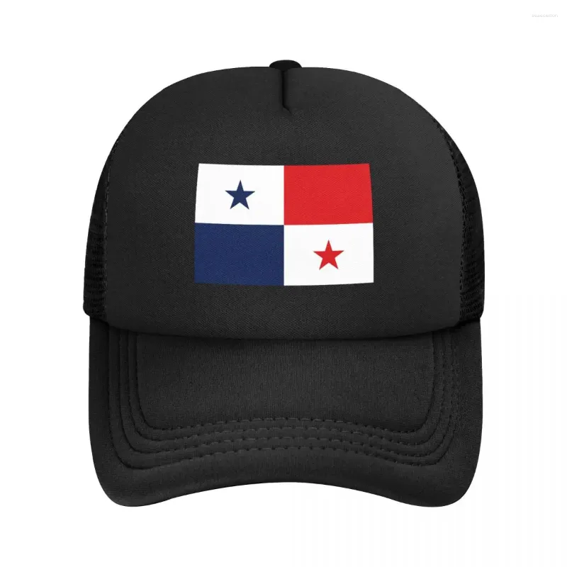 Ballkappen coole Flagge von Panama Trucker Hut Frauen Männer personalisierte verstellbare Unisex Baseball Cap Sommer