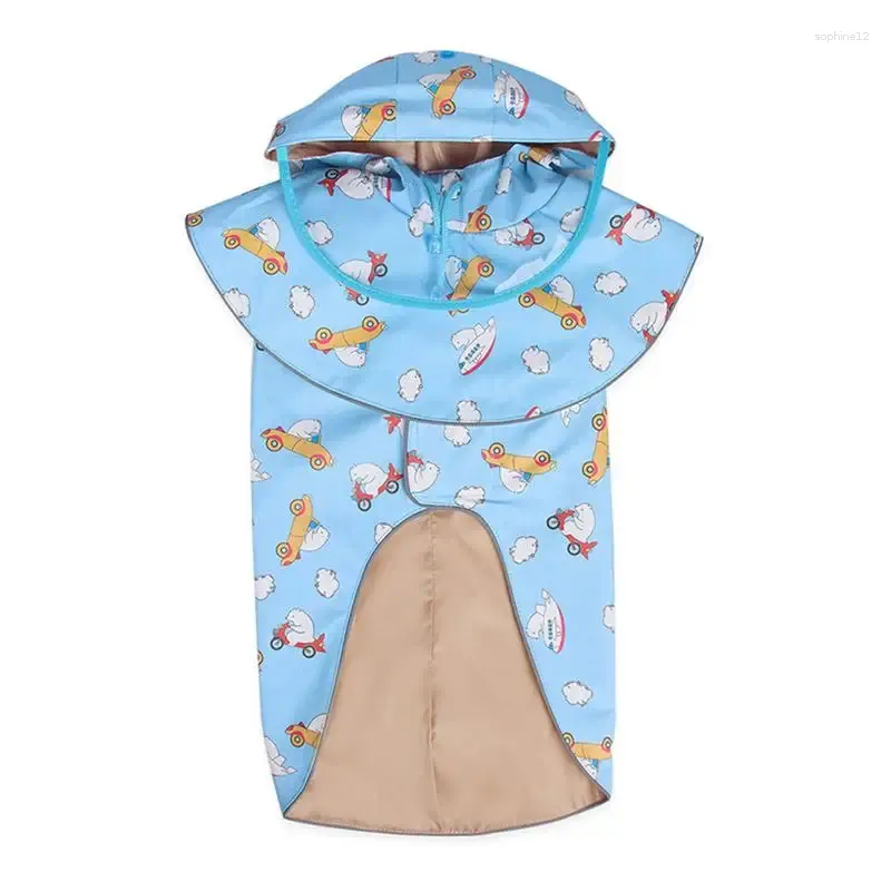 Habitant pour chiens argument arc réglable léger portable imperméable pour animaux de compagnie réfléchissant à sweats à capuche poncho avec produits en bande