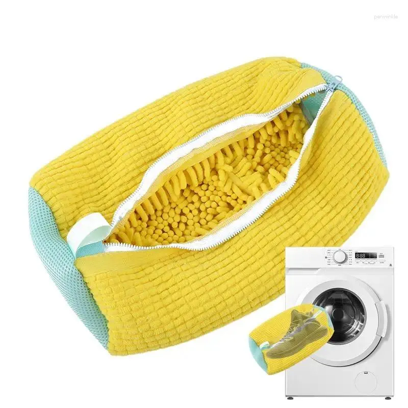 Sacchetti per lavanderia sacca per scarpe comoda lavatrice resistente alla lacrime lavatrice riutilizzabile con cerniera durevole sneaker tinnis clean kit