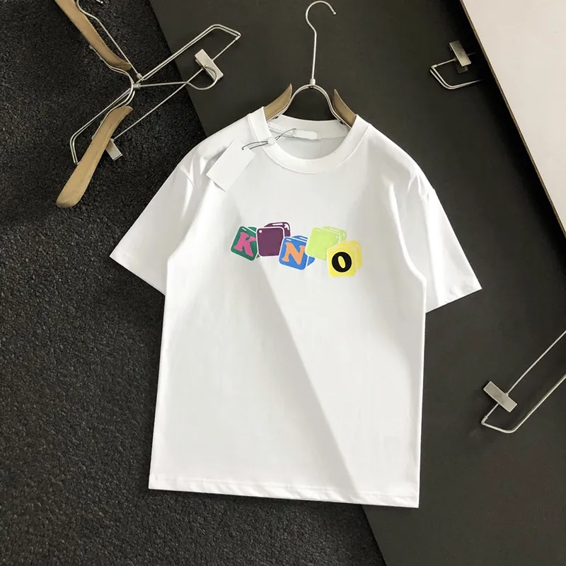Designer mass camisetas femininas desenhos animados de moda de moda de moda de algodão camisetas de algodão casual de manga curta Hip Hop Streetwear
