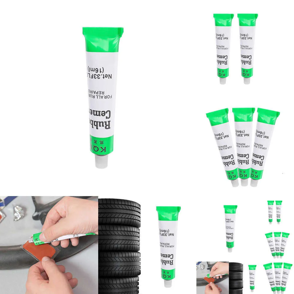 New New Upgrade Upgrade 16Ml Universal Tire Repairing Glue Motorcycle Bike Tyre Inner Tube Puncture Repair Tire Patching Glues Tool Auto Accessories