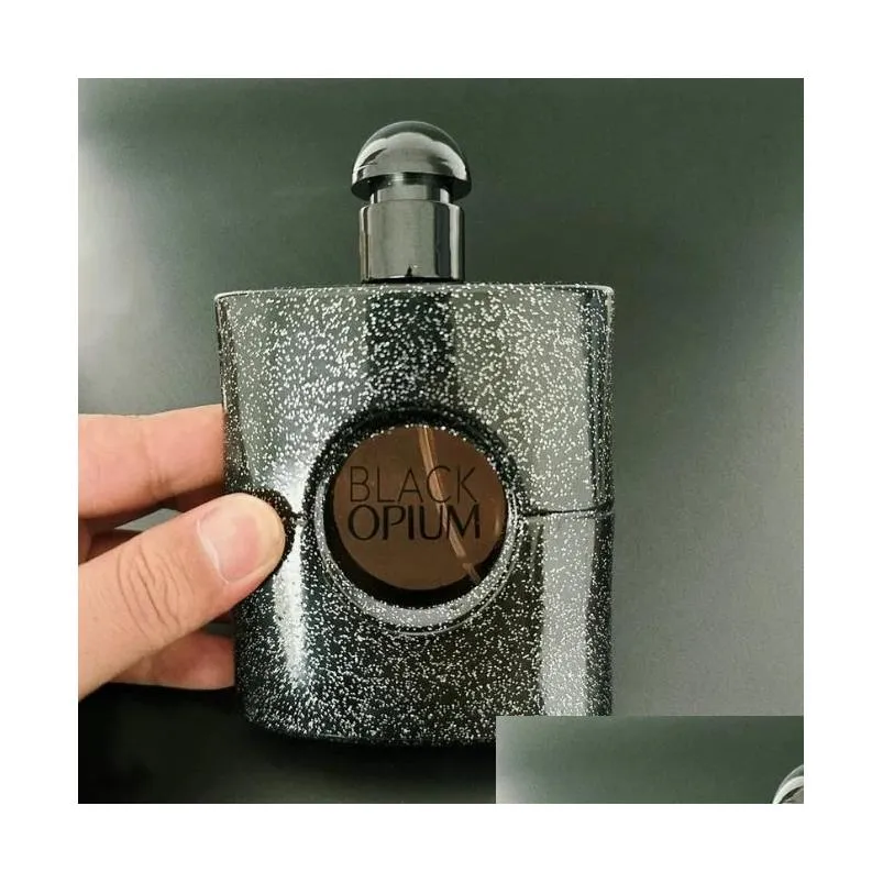 Anti-Perspirant Deodorant Luxury Black Opuim Per 90Ml 3Fl.Oz Eau De Par Lady Pers Long Lasting Smell Women Fragrance Edp Spray Candles Otszy