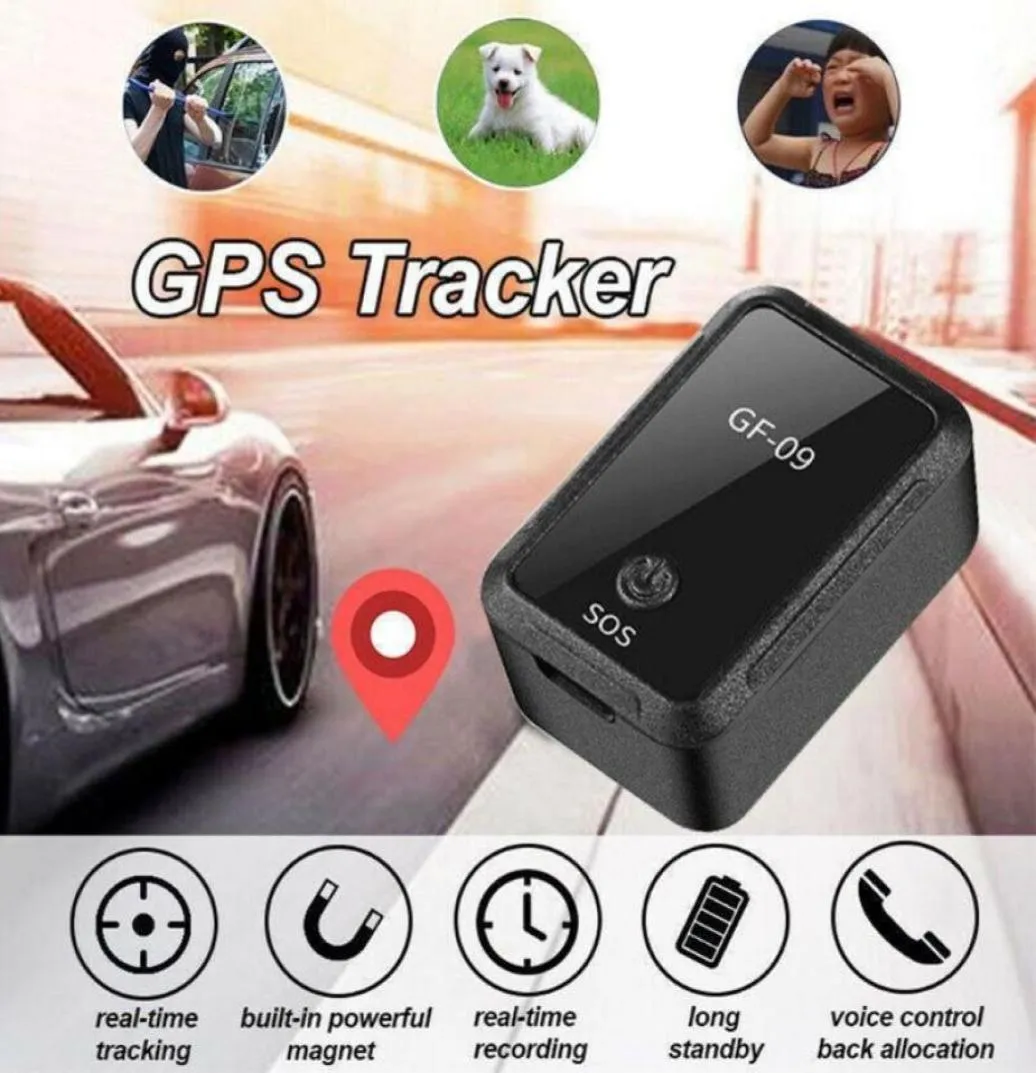 Mini GPS Lokator wielofunkcyjny Antilost Device Adsorpcja Kontrola głosu Śledzenie w czasie rzeczywistym Śledzenie Outdoor Gadżet1244045