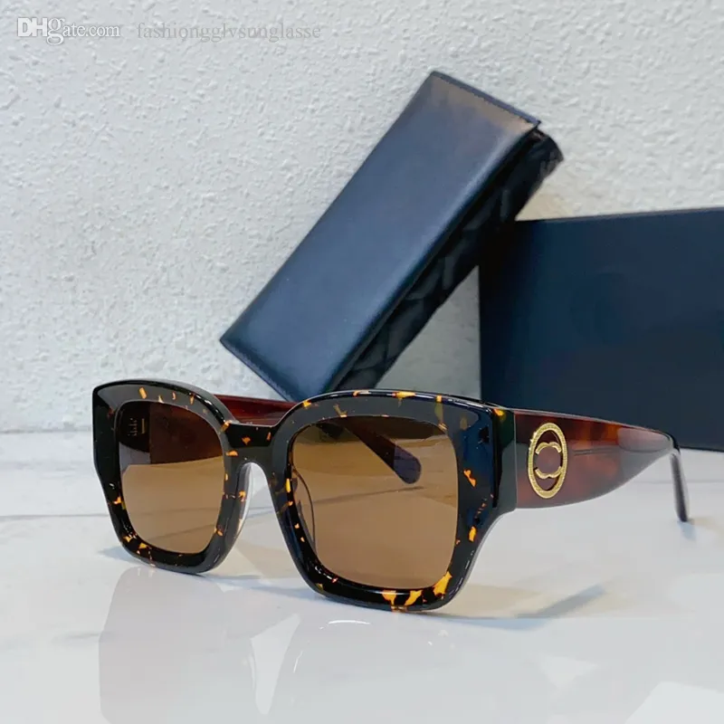 Designers Box Sunglasses Large Cat Eye Acetate Fiber Frame with Polyamide Lens and Metal Design C5506 Luxury Sunglasses for Men and Women polarized light