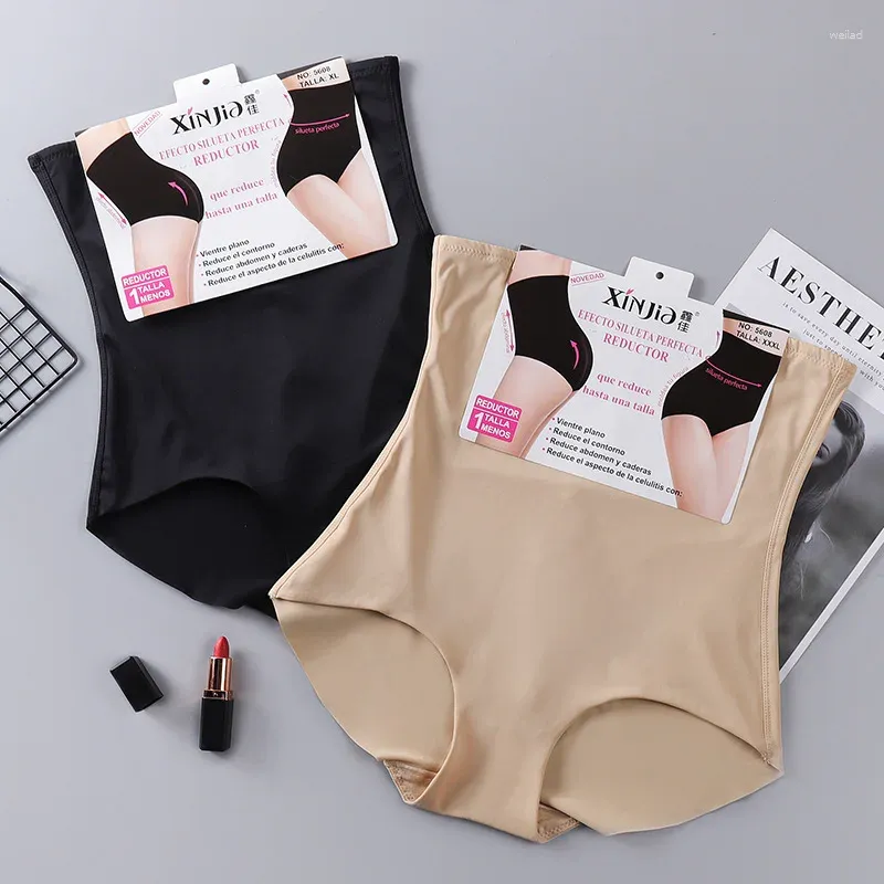 Shapers feminino Shapewear gelo barriga de seda emagrece na cintura alta e elevador de quadril pós -parto cuecas cuecas