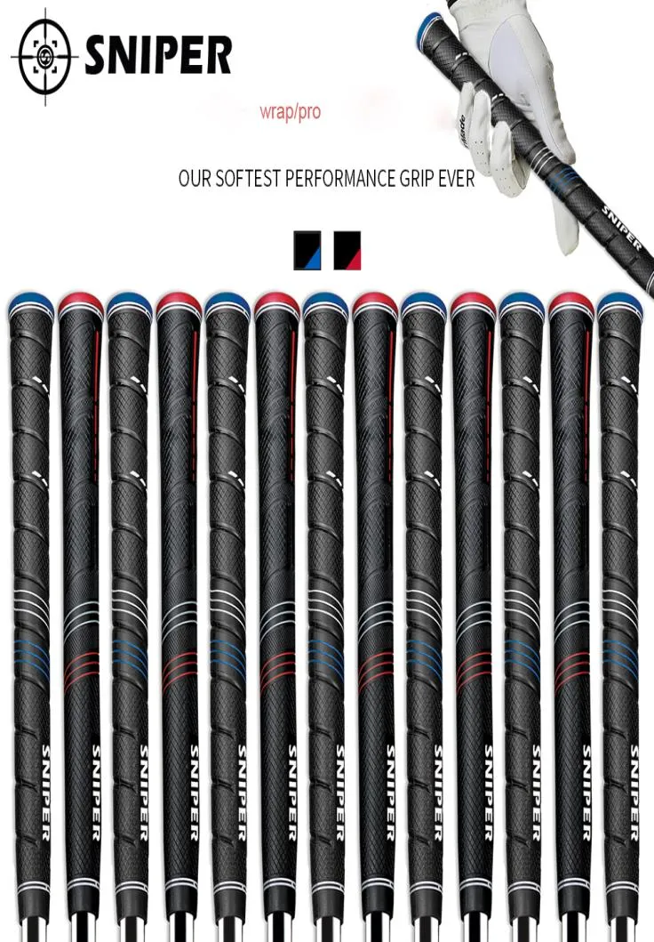 Golf Grip Cp Pro Kırmızı Sargı Blue StandardMidSize Golf Kavrama Kırmızı Kap Golf Irons ve Woords GRIPS 6799327