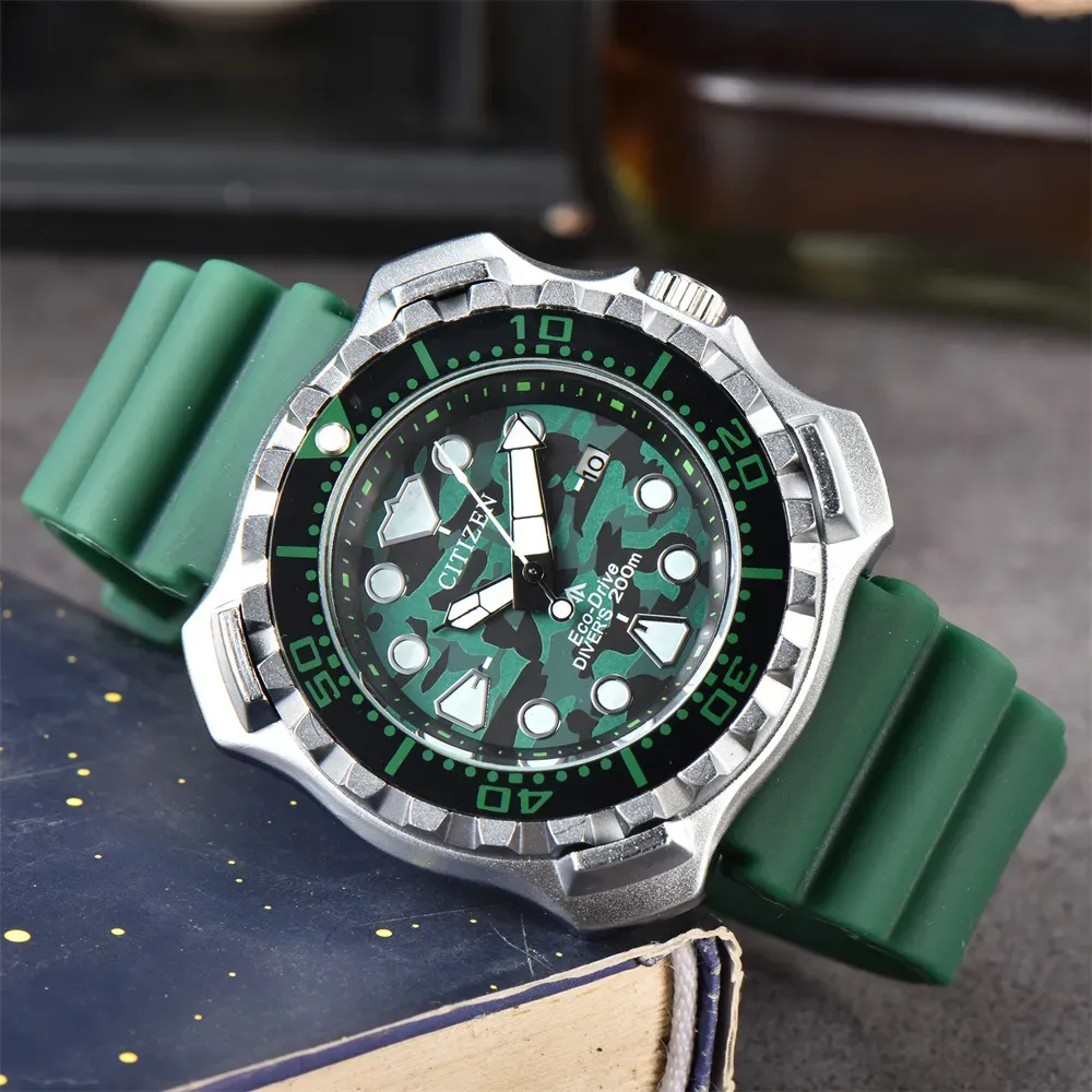 Nuovi orologi Citizen Men Watchs Luxury Trend Calendario in quarzo impermeabile orologio rotondo inossidabile orologio inossidabile
