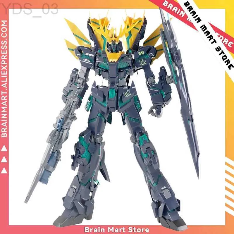 Figure giocattolo d'azione daban 6643 Dea del destino 1/100 mg Banshee Norn Final Battle Ver Fighter Assembla Assembla MECHA Modello che assembla i giocattoli YQ240415