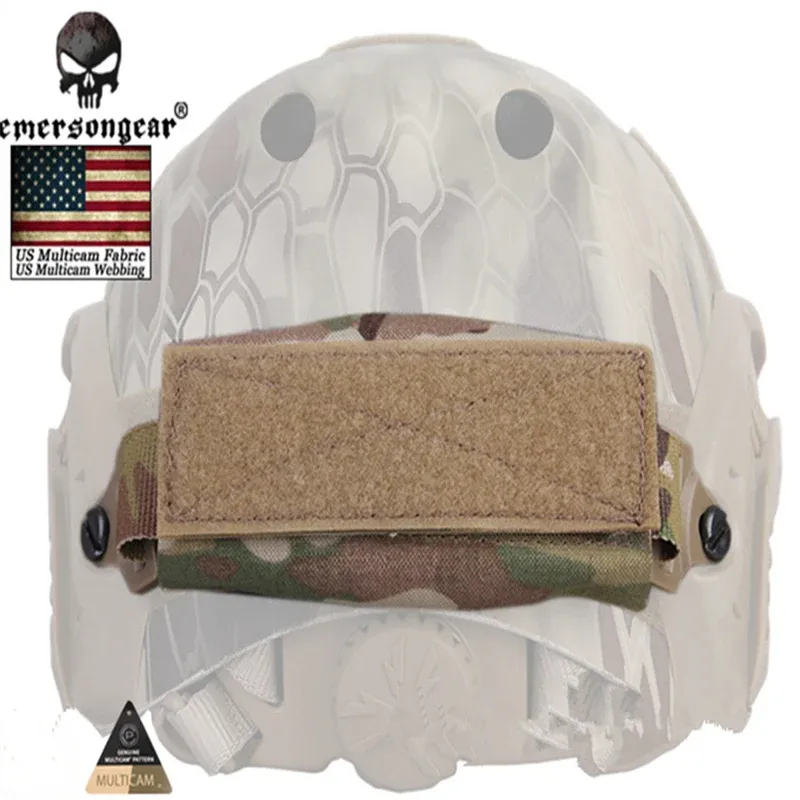 Tillbehör Emerson Army Military Pouch Airsoft Paintball Combat Hjälm Pouch Snabb bakre motvikt Fast Hjälm Tillbehörspåse