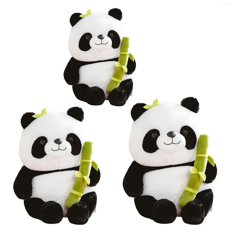 Cuscino simpatico panda abbraccio lanciare ornamenti giocattolo multiuso dormendo