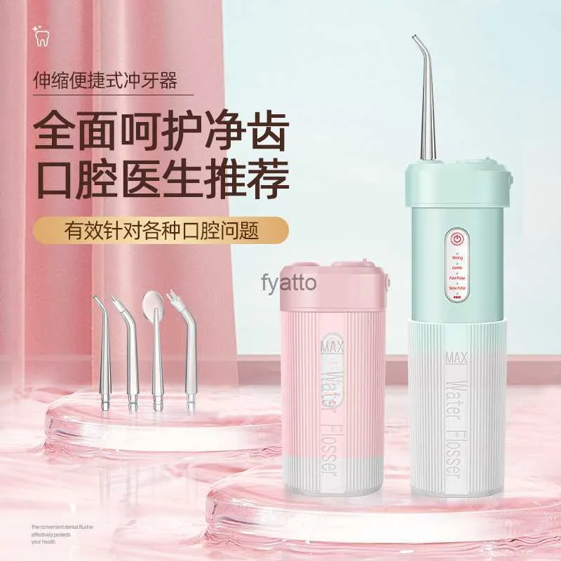 Electric Dental Scaler Oral Irrigator Portable Hydro Floss Water ...