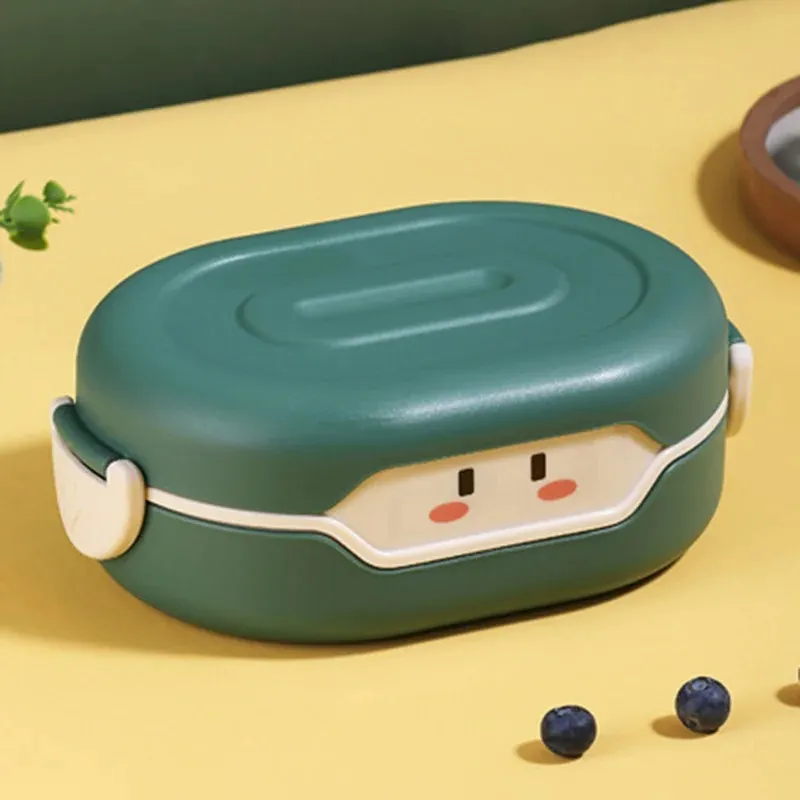 صندوق الغداء الصحي BPA مجاني Bento Boxes Microwave وبروائز تخزين الطعام حاوية الحاوية صندوق الغداء