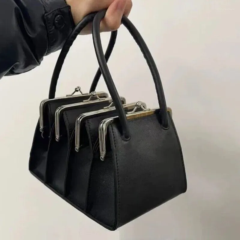 Shoulder Bags Exquisite Bag Multi-layer Organ Clip For Women Multi-function Bolsas Mujer Crossbady Bolsos Niche Sac De Femme