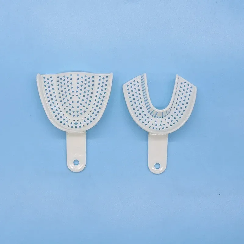 NOWOŚĆ 2024 DZIECKO I DOROSOWANYCH TRACY DYTATOWYCH WRAZY DOTYCZNE Plastikowe Zęby Tacki Narzędzia 2. Plastikowe tacki uchwytu zębów dla dorosłych 1.