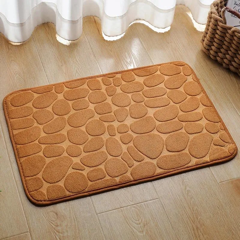 Carpets Solid Color Door Mat Bathroom Household Floor Entry Non-slip And Dirty Rubber Business Dust