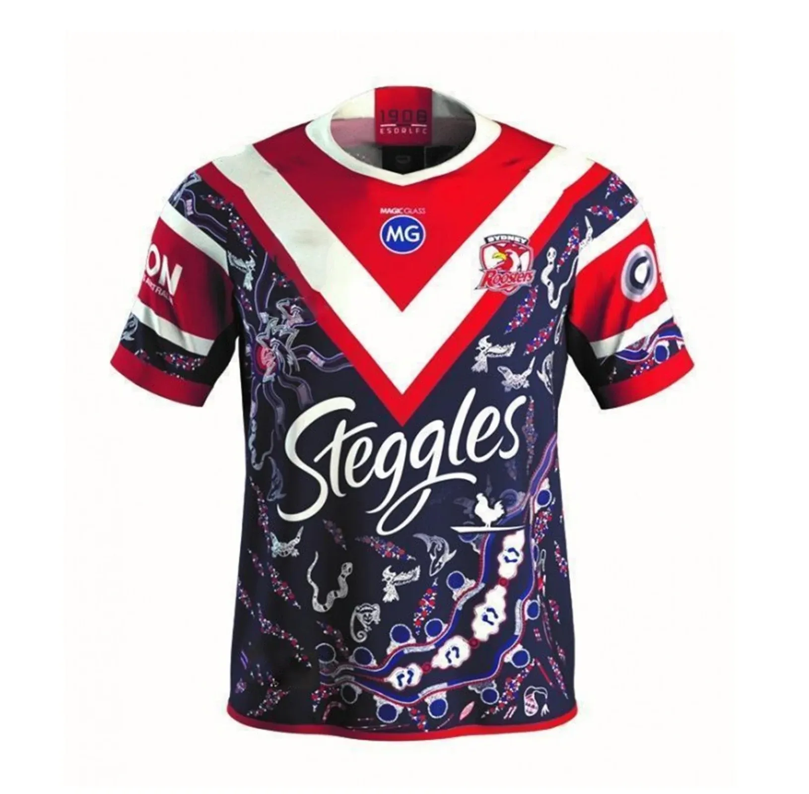 Rugby 2020 Sydney Roosters Indigenous Jersey Rugby Jersey Sport Shirt Rozmiar S5XL