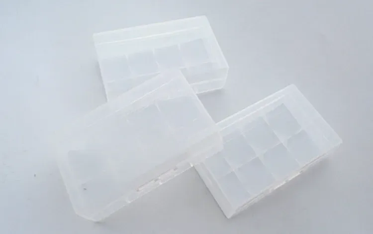 20700 21700 Portable Plastic Case Box Safety Holder Storage Container Clear Pack Batteries for Lithium ion Battery  Wrap DHL