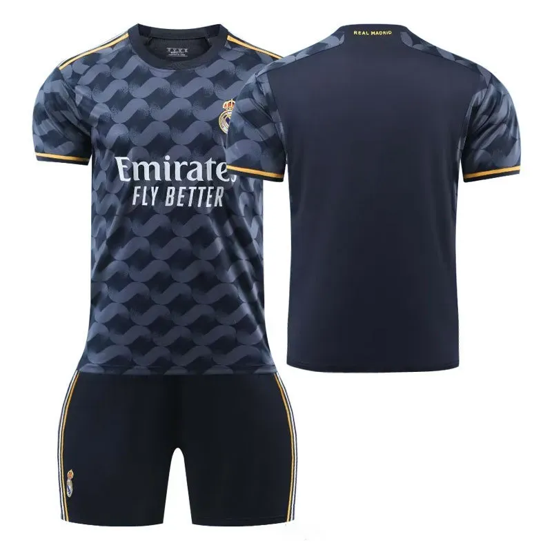 2023-2024 Real Madrid Away 2 Stadium Jersey voor volwassenen en kinderen