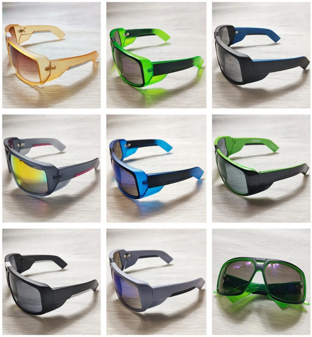 Nouveau sport de la mode Grande brillance extérieure de skateboard de voyage de voyage de plage réfléchissant les lunettes de soleil miroir Menror Menror Men7440564