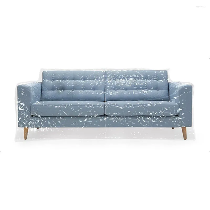 Krzesło obejmuje wodoodporną kanapę sypialnię przezroczystą sofę ochraniacza