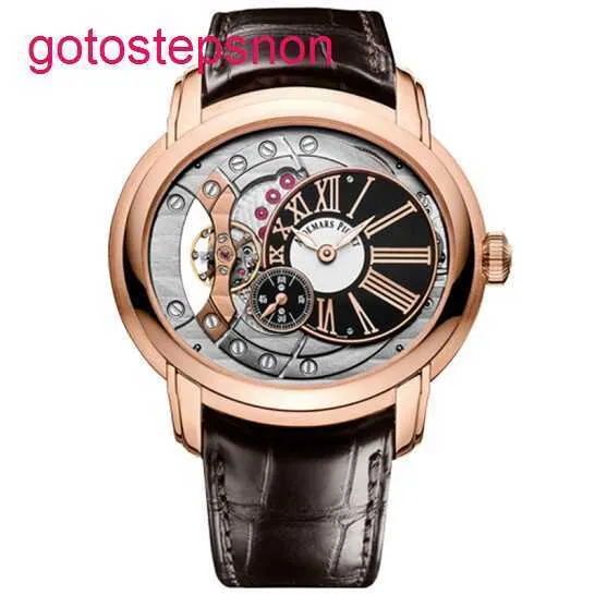 WRIS MALLE MILLENNIUM MILLENNIUM SÉRIE 18K ROSE GOLD ROSE AUTALATIQUE MÉCANIQUE MECLAGE 47 mm Watch Swiss Luxury Watch 15350OR.OO.D093CR.01