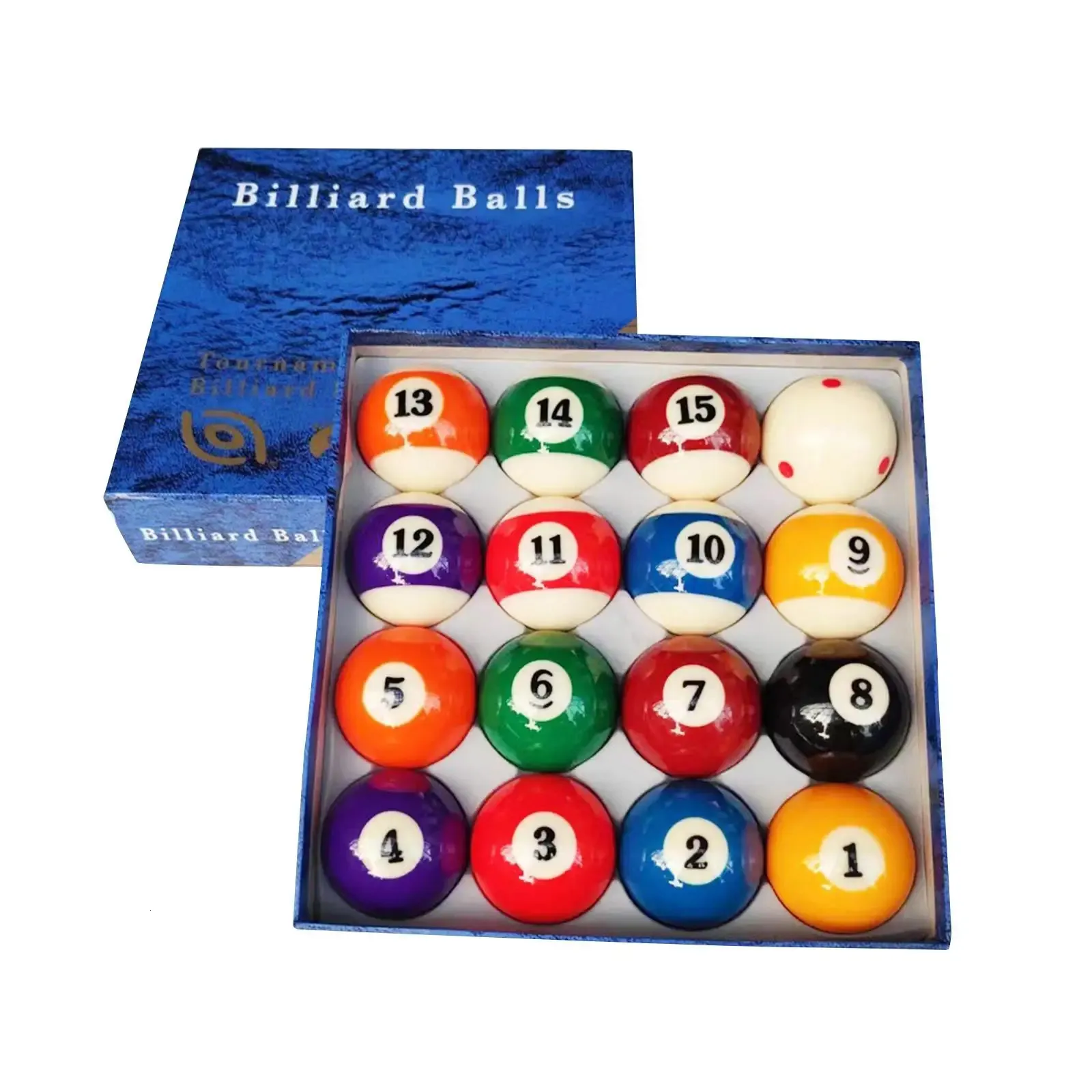 16Pcs Pool Table Balls Professional Billiard Balls for Bars Game Rooms Clubs