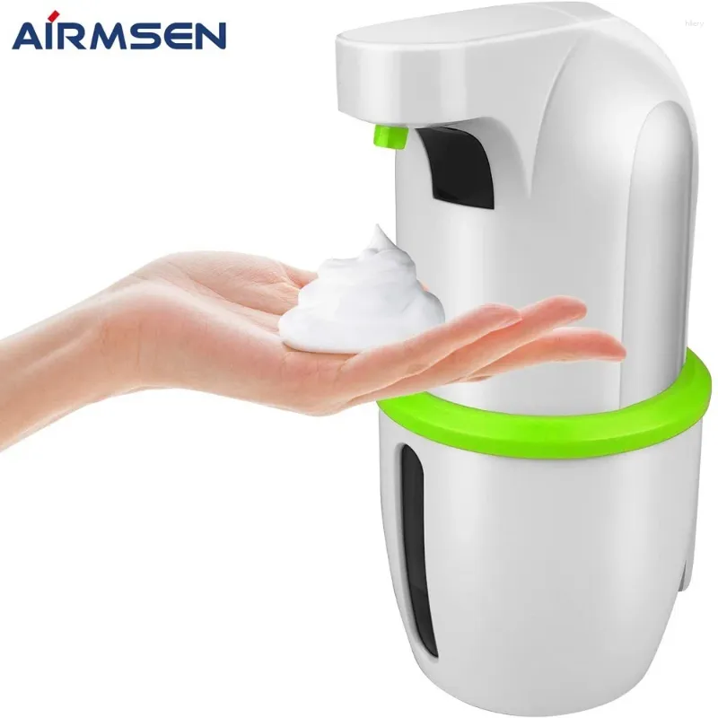 Жидкий мыльный дозатор Airmsen Touchless Автоматическая зарядка USB Smart Foam Machine Инфракрасное датчик