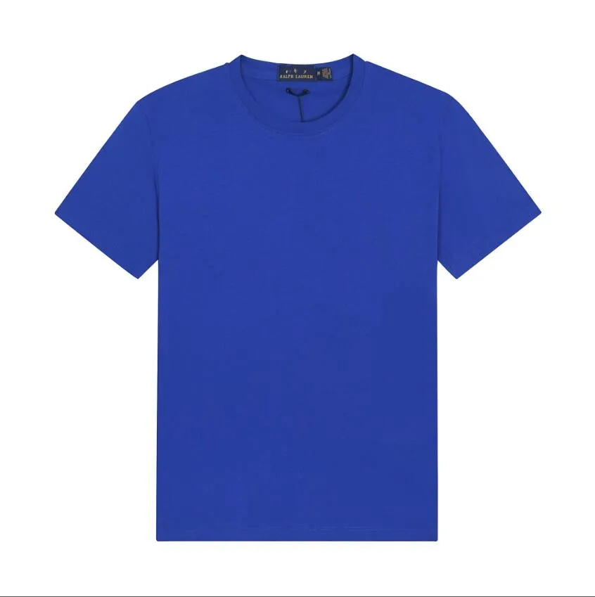 T-shirt 2023 Polotskjorta Fashion Men Polo skjortor Korta ärmar Casual Cotton T-shirts Högkvalitativ Casuetter Down Collar Tops