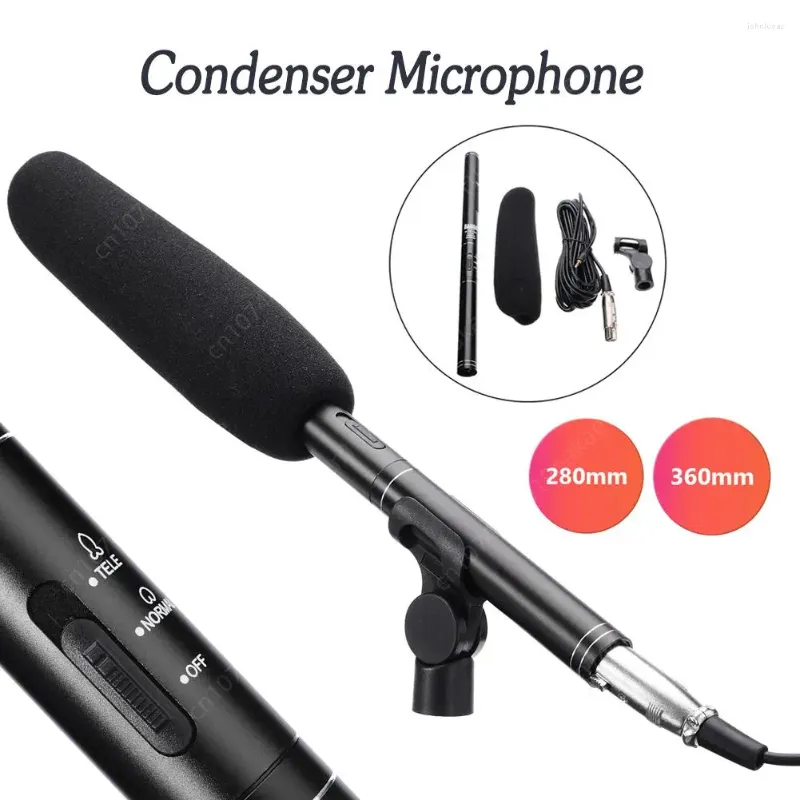 Microphones CF-01 280 mm / 360 mm Microphone S enregistrement de micro en direct