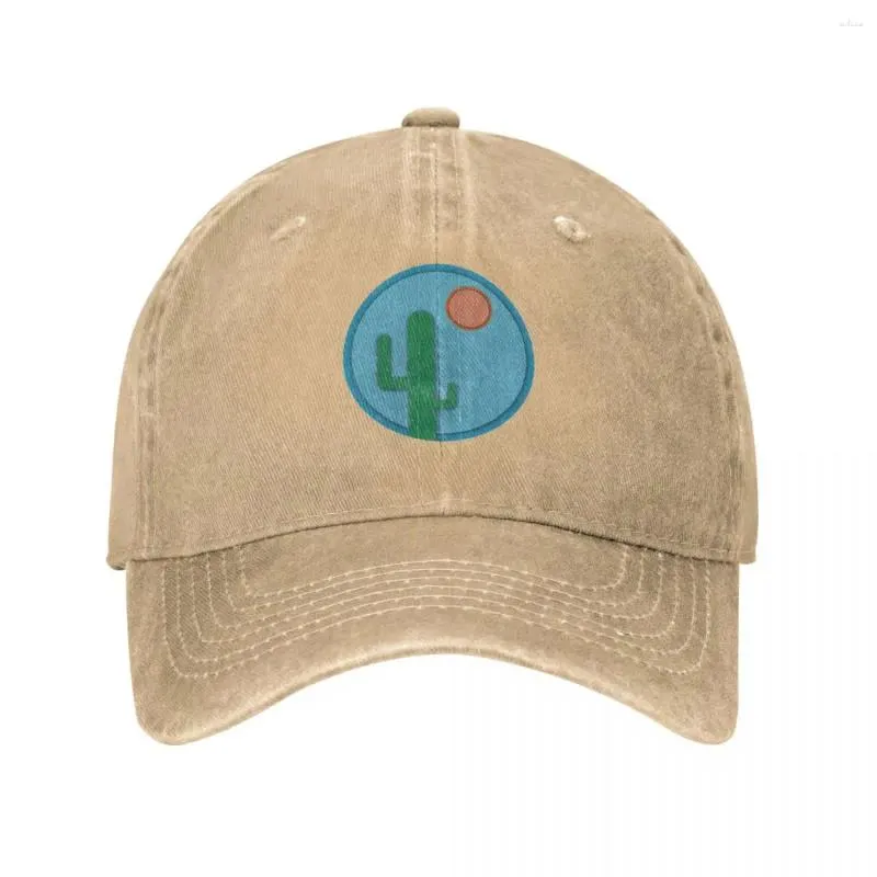 Ballkappen Cactus Patch Cowboy Hut Wander Mann Luxus Pferd Baseball Cap Womans Männer