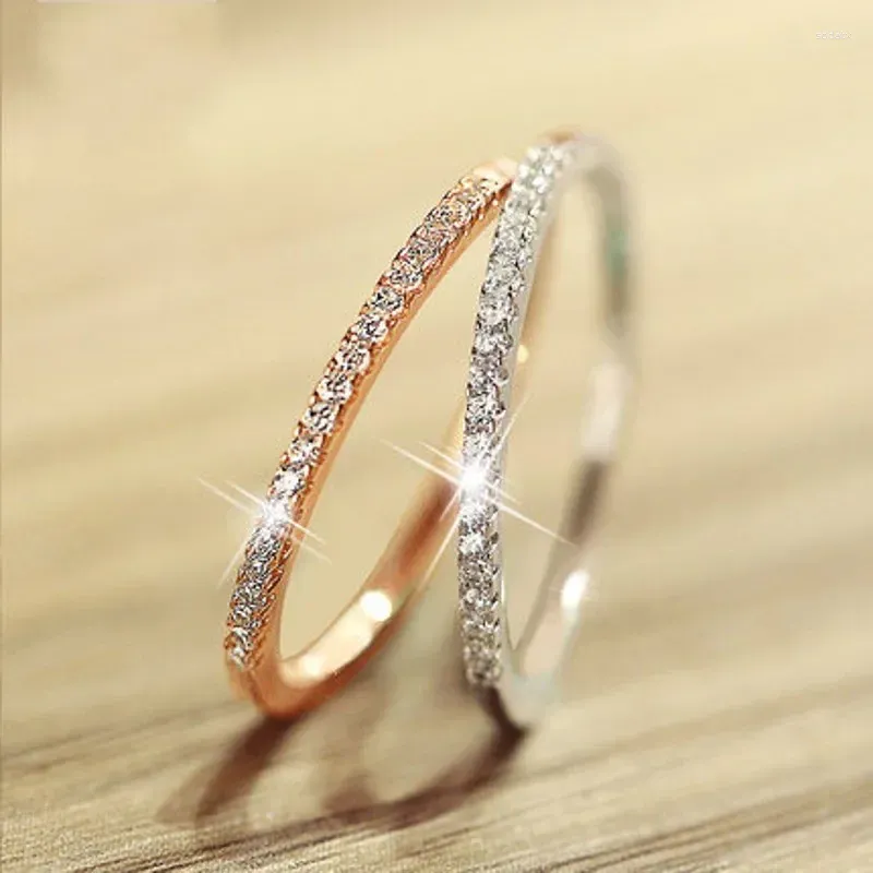 Cluster -Ringe Statement weiblicher Ring 925 Sterling Silver