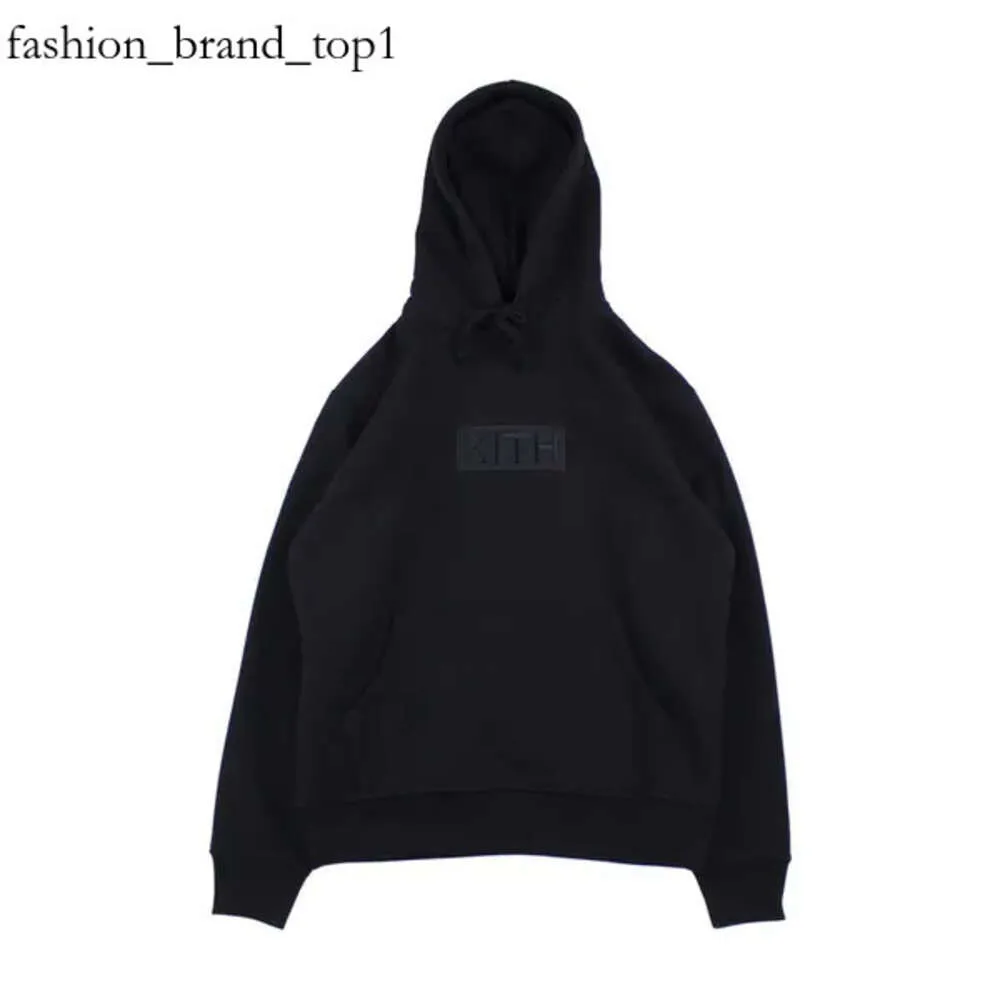 Kith Hoodie Thick Logo Phoodie Men MemembroideryブラックレッドピンクスウェットシャツカジュアルルーズプルオーバーKithジャケット5790