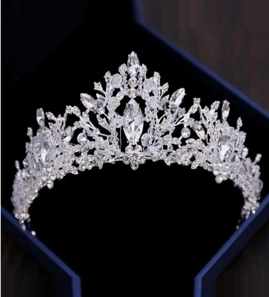 VEILS BRIDAS RAINHO TIARAS CRISTAIS CORPAS NOVIMENTOS Acessórios de cabelo de casamento 4010869