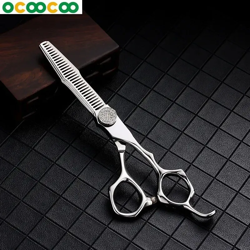 Professional Hairdressing Scissors 6Inch Salon Scissors Sets Barber Cutting Scissors Thin Hairdressers Tools Shears