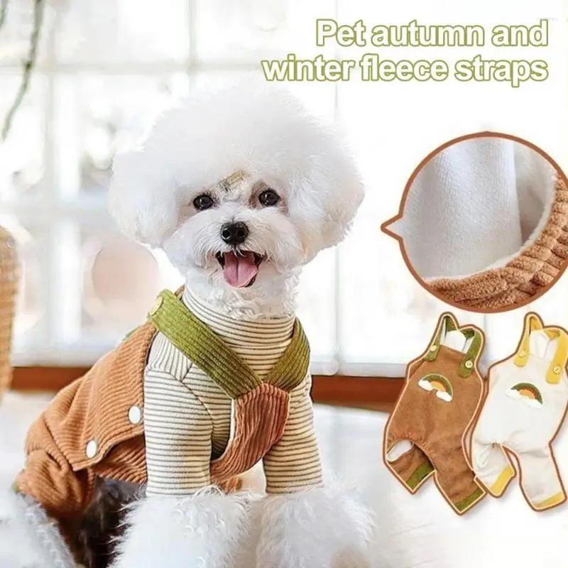 Abbigliamento per cani Abbigliamento per animali domestici caldi abiti invernali accoglienti zaino imbottito per cani di piccola taglia gatti comodi addensati eleganti
