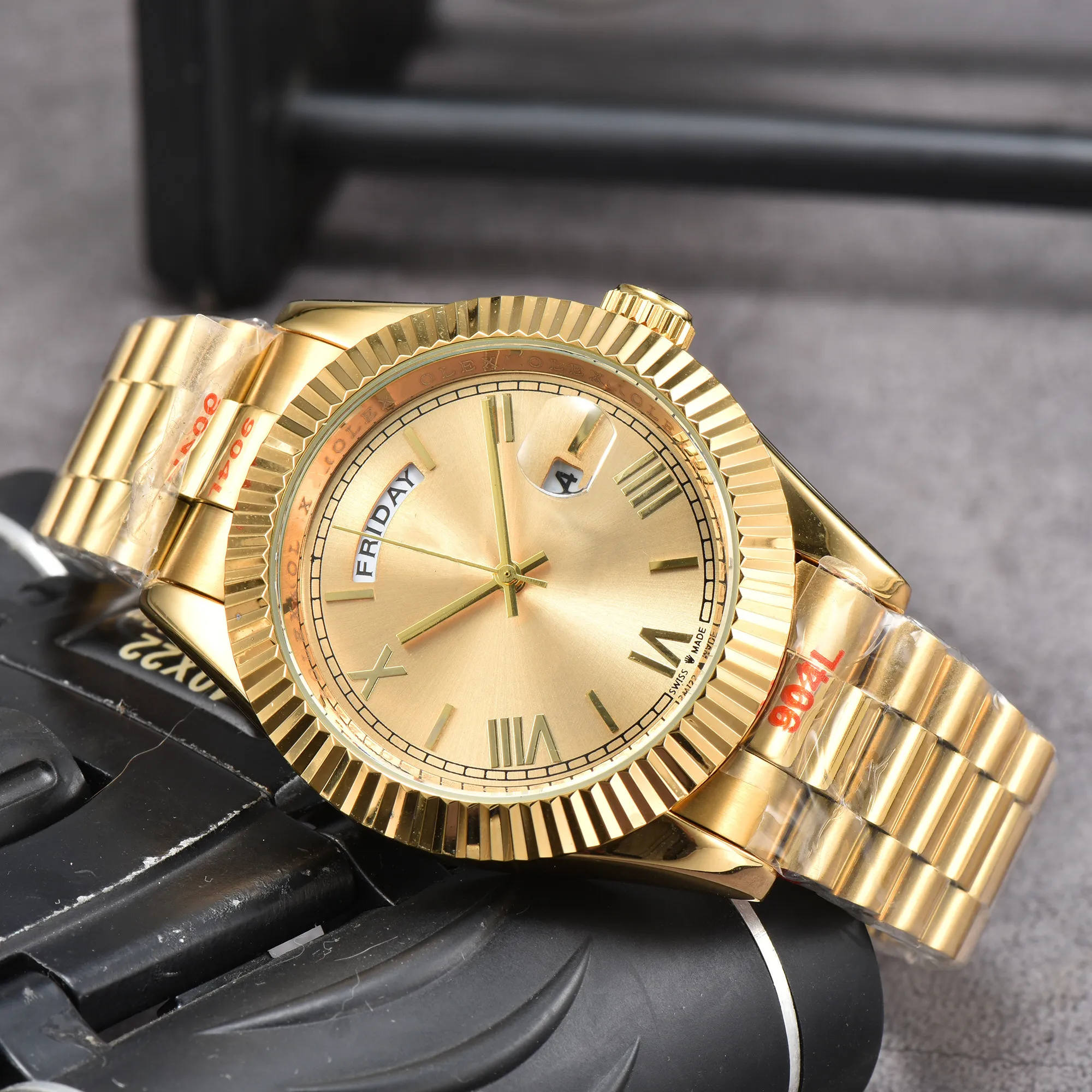Advanced Fashion Watch, Sports Designer's Men and Women's Bowl Watch, luksusowy kwarcowy zegarek, najnowszy pasek ze stali nierdzewnej, Waterproof Bowl Watch #1003