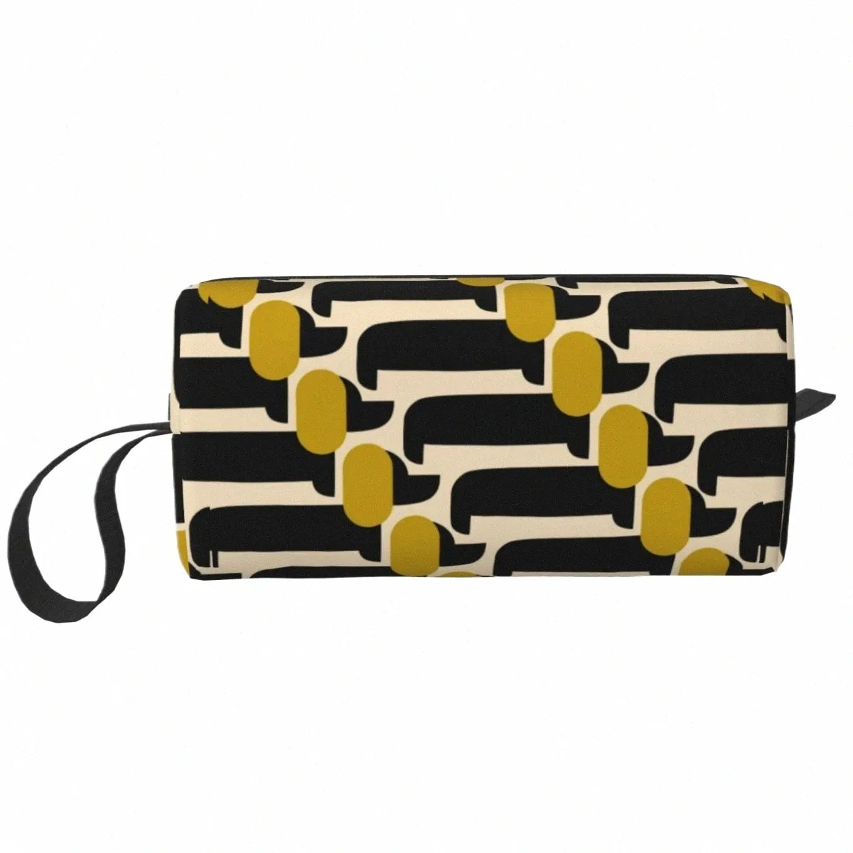 Little Doggies Orla Kiely Bolsa Cosmética Mulheres Magias de Maquiagem Dog Dog Dog Organizador da bolsa de higiene pessoal à prova d'água 1049#