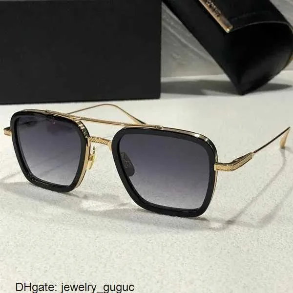 Dita designer för kvinnor heta miljonärer herr solglasögon i full ram vintage design miljonär 1.1 solglasögon av svart tillverkad i Italien glasögon ahp5