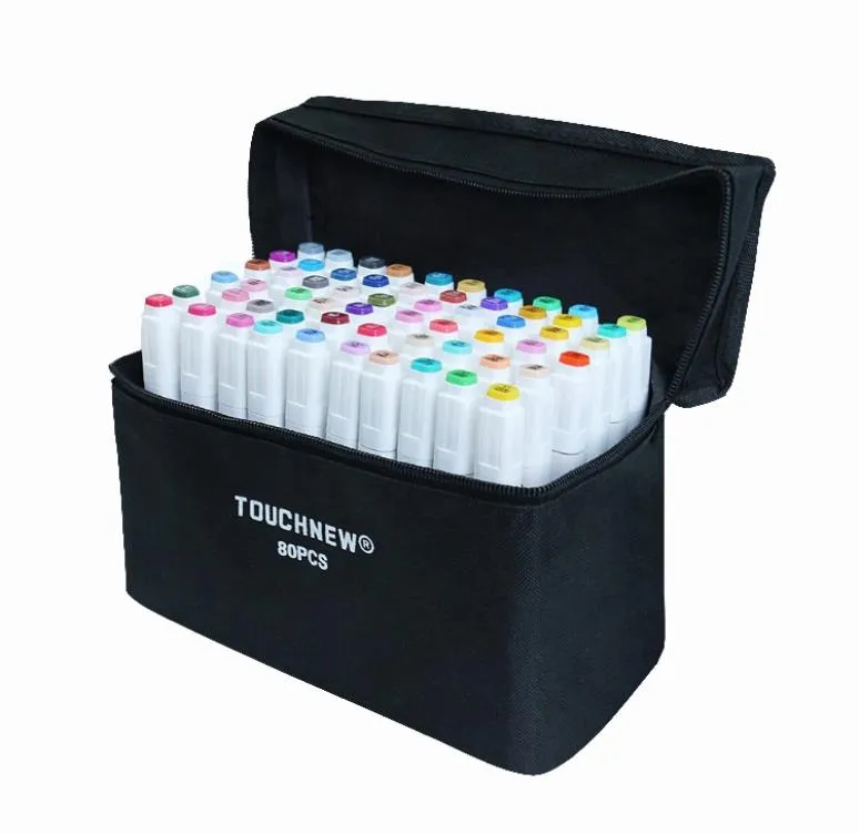 TouchFive 80Colors Dup Dual Tip Paint Markers