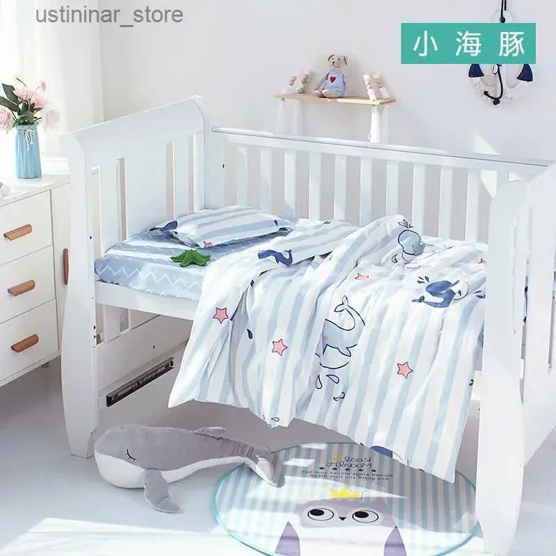 Cuccioli di lettiera per bambini set di biancheria da letto per bambini copertura trapunta senza ripieno 1 pepc cover piumino in cotone cartone animato cover trapunta per baby cotto 150*120 cm traspirato L416