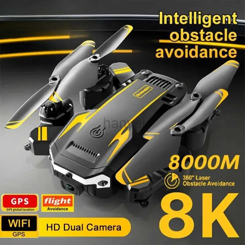 Drones G6pro Drone GPS 8k 5G Professional HD Photographie aérienne Double-caméra Évitement de l'hélicoptère à quatre rotors 5000m 240416