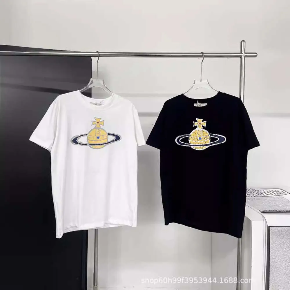 24 ans printemps / été Nouveau créneau de créneau TRENDY SATURN GRAFFITI COU ROUND COUP SPULL T-SHIRT