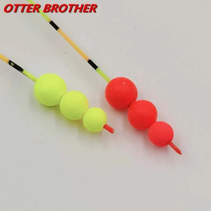 50 Pack Fluorescent Floating Fishing Line Drift Balls - Foam Buoyancy ...