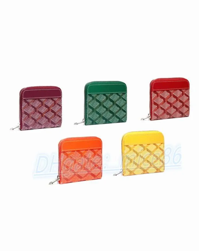Luxurys Porta della carta originale in pelle originale Matignon Mini designer singolo portafoglio da donna da donna039s TOAST COIN TOCK WHULS7000530