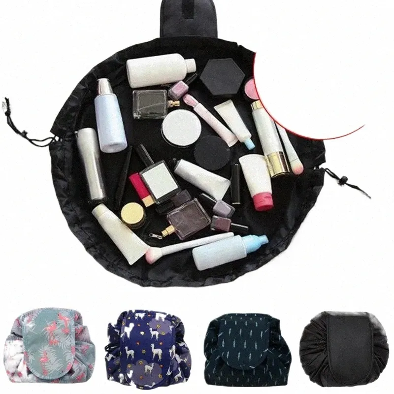 Donne borse cosmetiche borse da viaggio da viaggio borse per trucco portatile Waterproof Weathy Case di bellezza Organizzatore femmina Make Up Bouch F7RB#