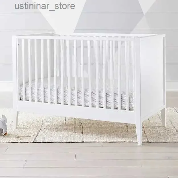 Baby Cribs Factory Sales Direct Kids Bload en bois massif en couleurs personnalisées et tailles Twin Baby Crib Bed pour satisfaire de nombreux pays Shenzhen L416