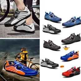 Bike Road Men Dirt Shoes Sports Flat Speed Cycling Sneakers Flats Mountain Bicycle Footwear SPD Cleats Shoeqqqa 16 s