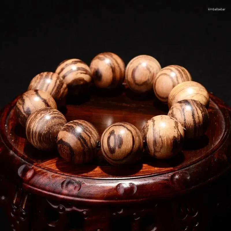 Strand Natural Eaglewood armbanden 15 mm/18 mm/20 mm kralen hout Boeddha armband voor mannen of vrouwen sieraden