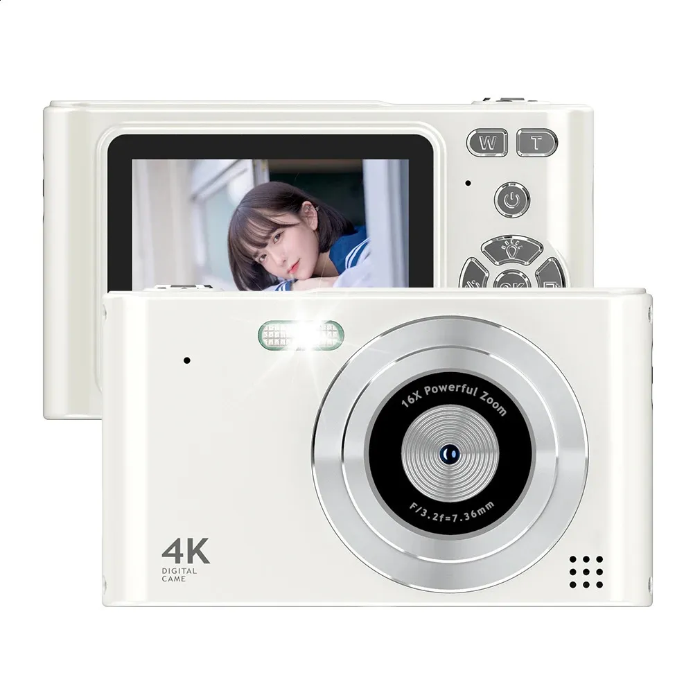 HD 24 inches 1080P digital Camera Rechargeable Cameras with 16x Zoom Compact 44MP for kids Girls camera digit 241116