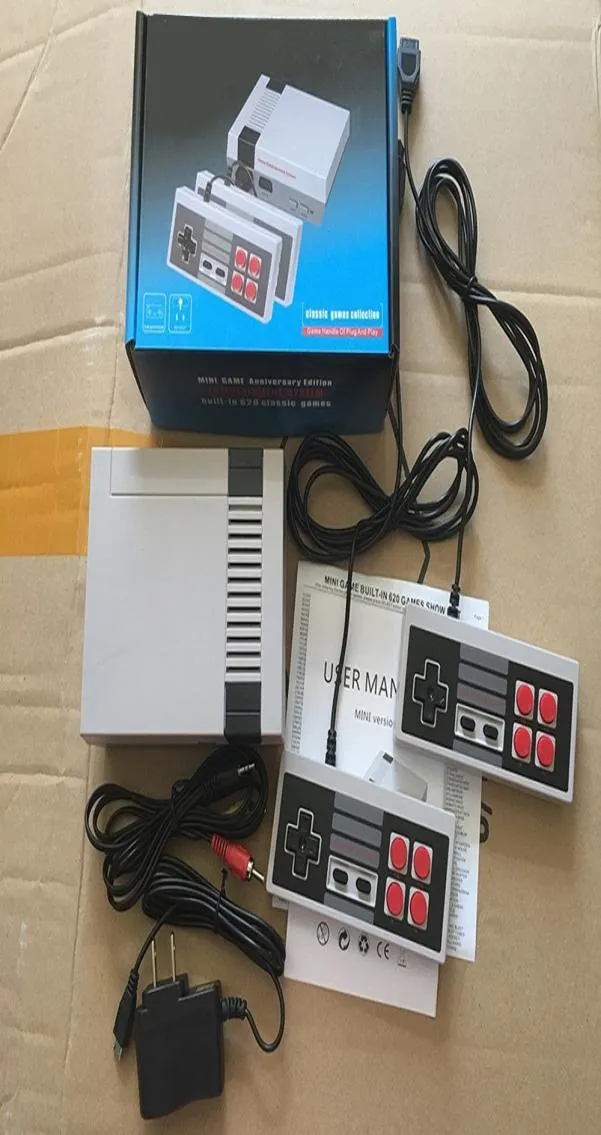 Nouvelle arrivée NES Mini TV peut stocker 620 500 Portable Game Players Console Video Handheld for NES Games Consoles wth Retail Box Packa9770707